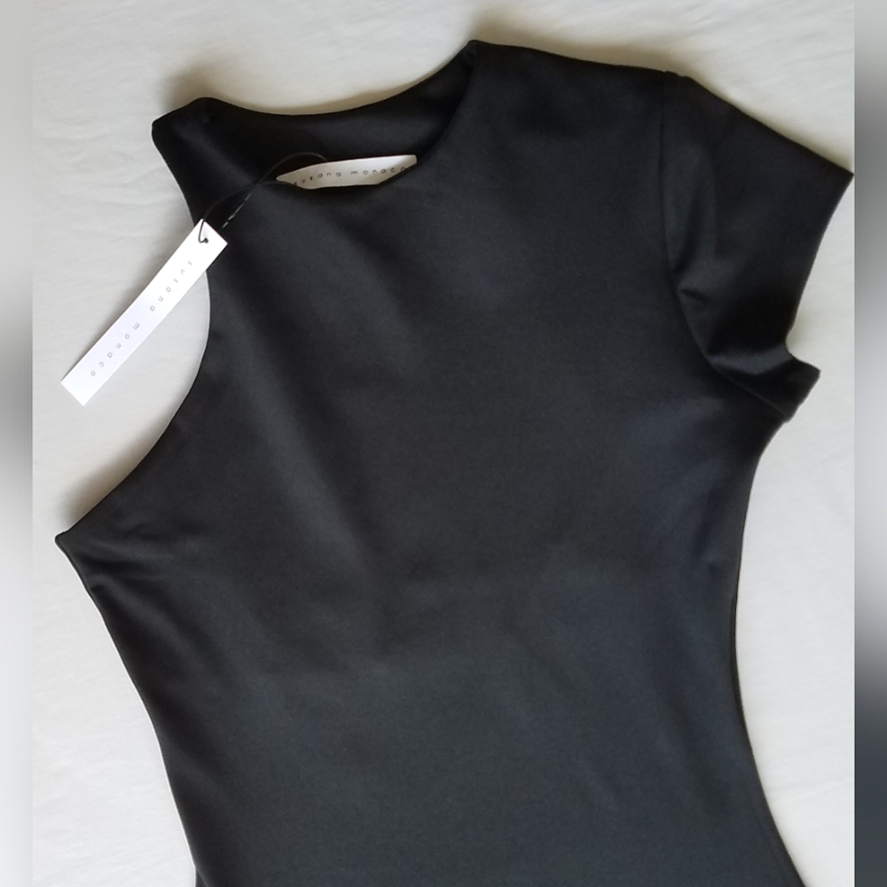 Susana Monaco One Shoulder Short Sleeve Mini Dress - Picture 5 of 11